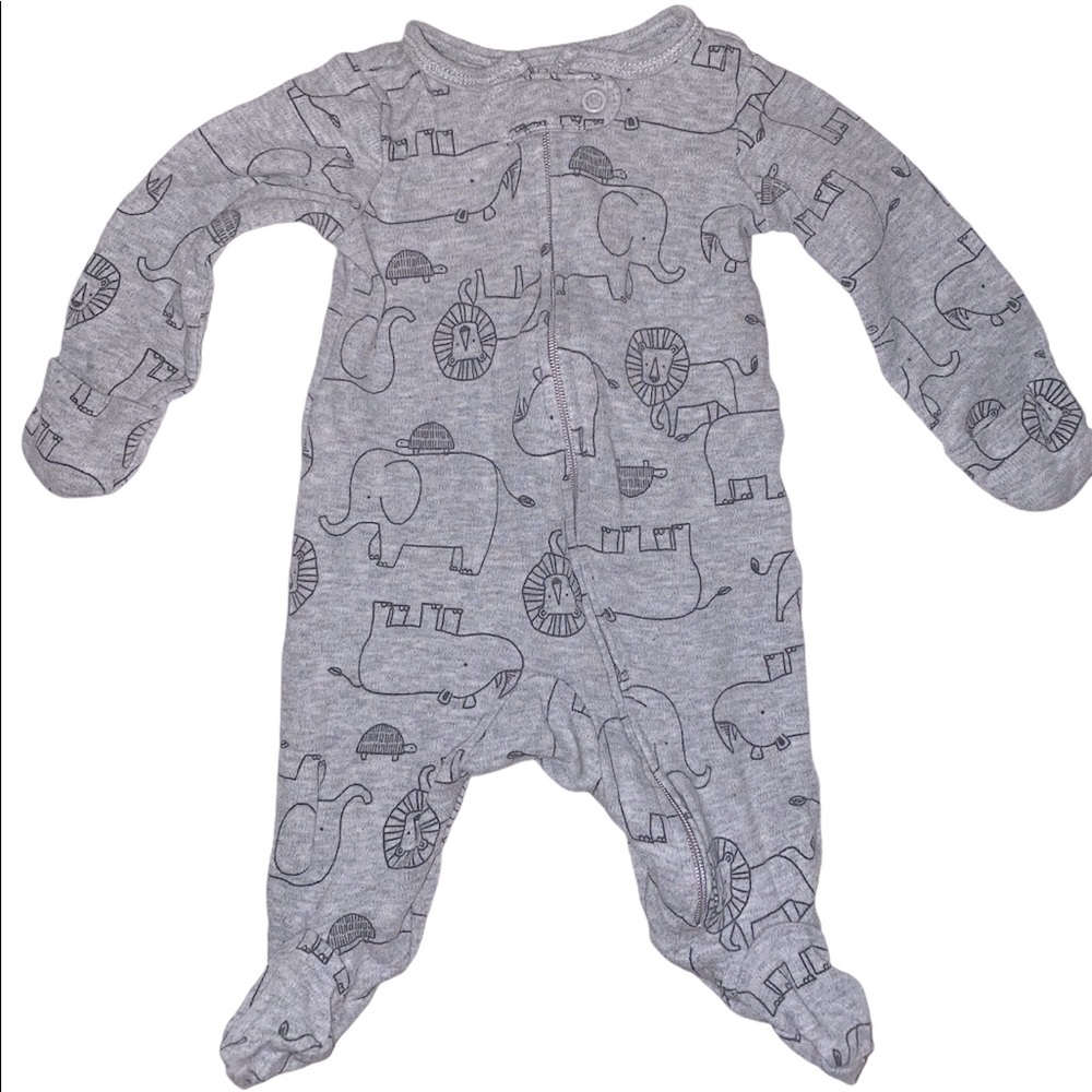 Simple Joys Footed Sleeper With Hand Glove Newborn